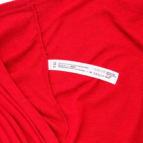 Free People Intimately Ribbed Racerback Tank Top Red Stretch Layering NWOT - Picture 7 of 7